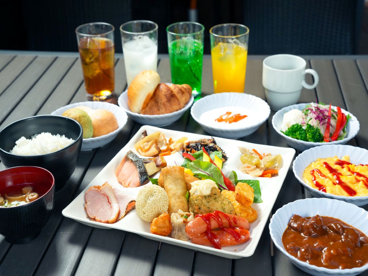 Sample Breakfast plating