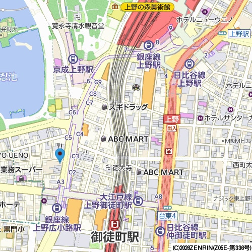 Surrounding map