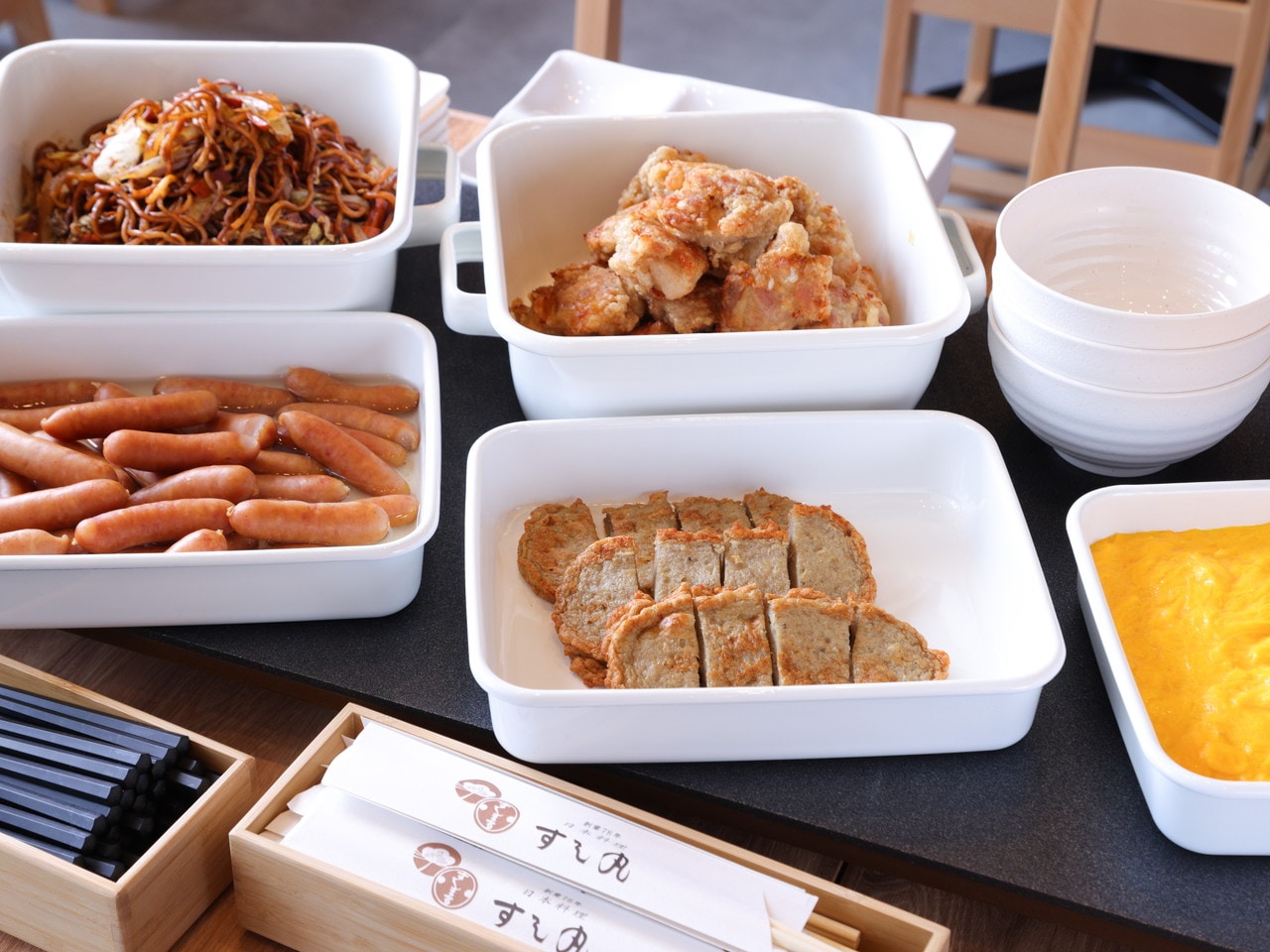 Jakoten (fried fish cake made from small fish)