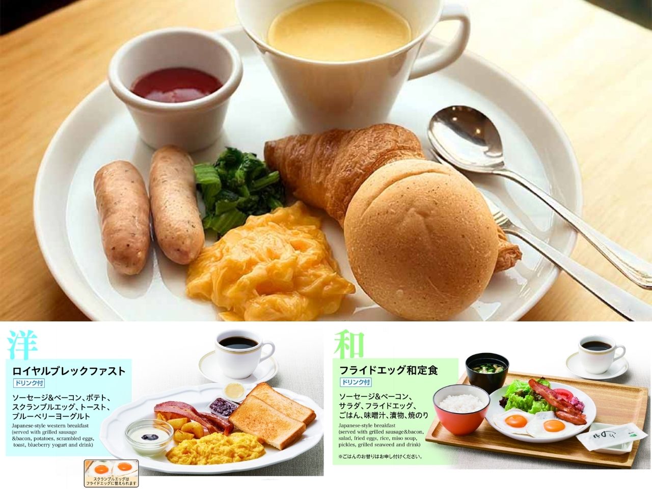 Choice of Breakfast