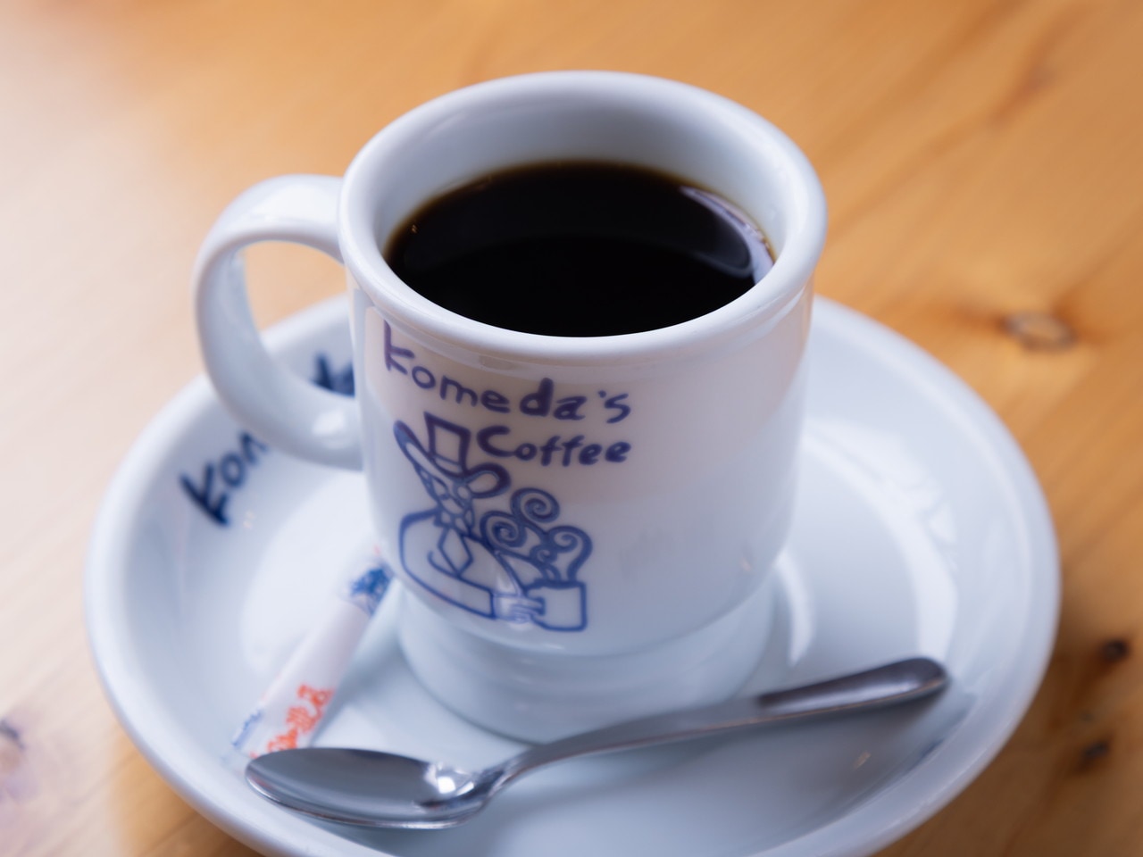 Komeda's hot coffee 