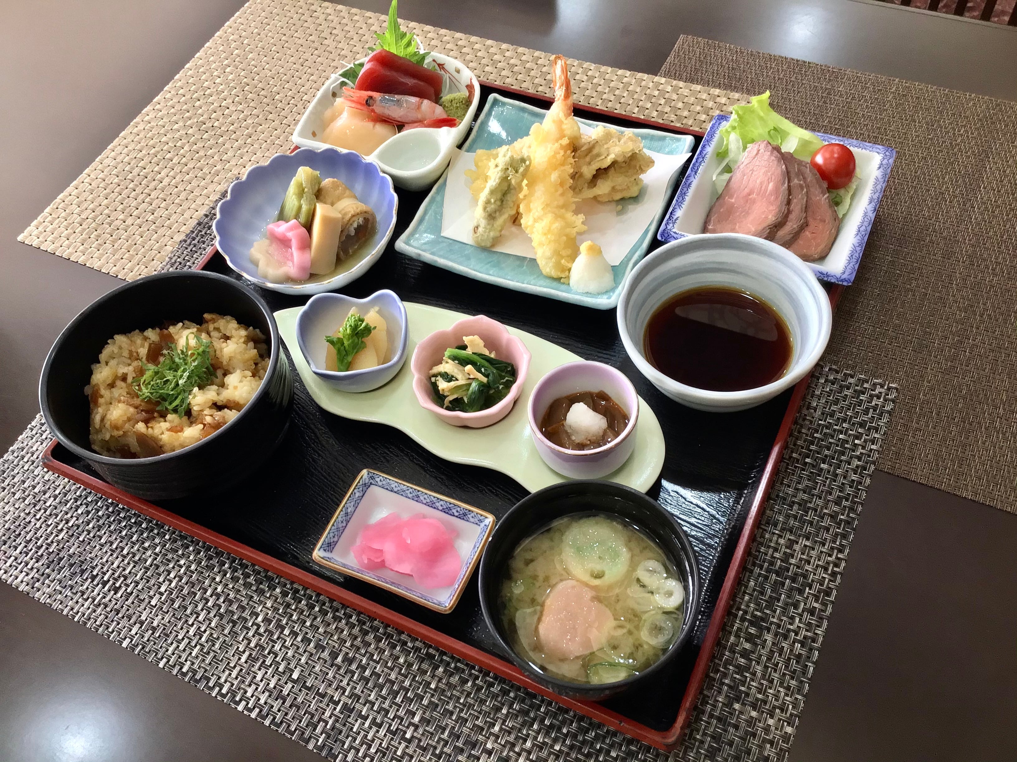 Shogetsu set meal (Matsu) 