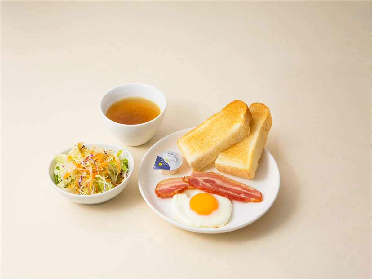 Bacon and Egg Toast Set