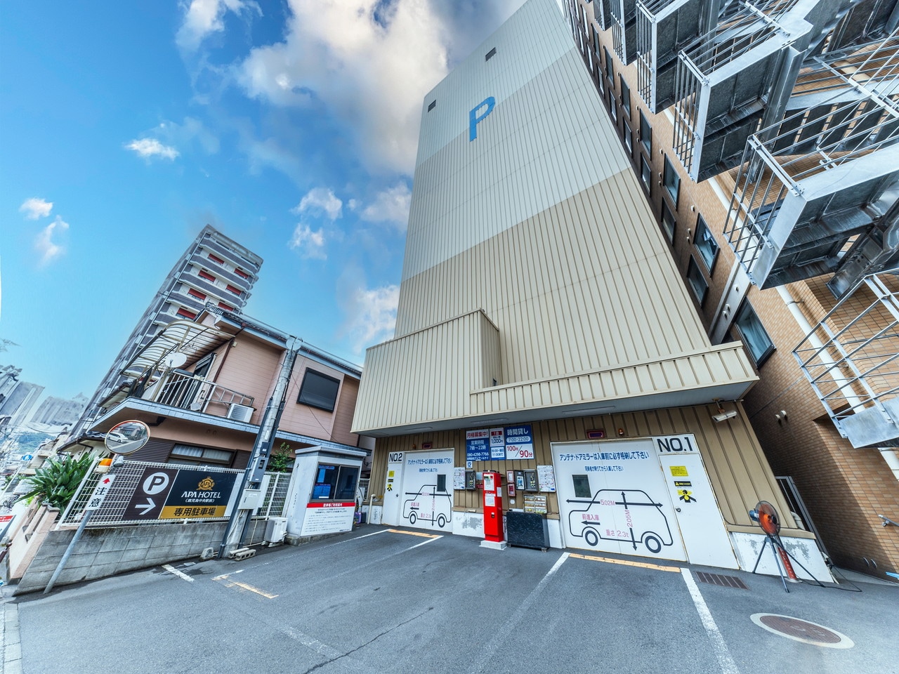 Mechanical parking lot