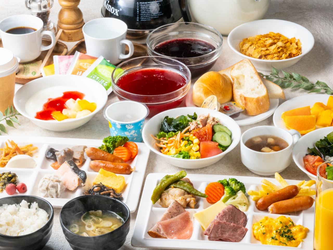 Japanese and Western buffet①