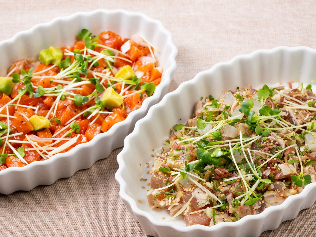 Local Menu [Salmon Salad