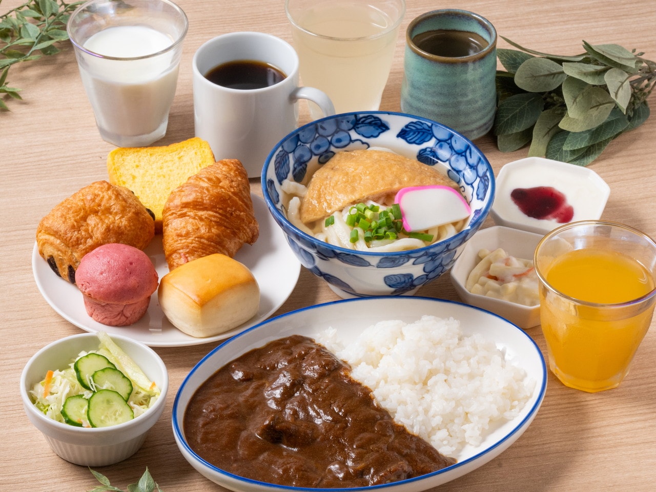 Breakfast serving suggestion (APA President's Curry)