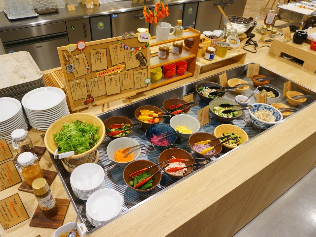 [Breakfast buffet]　Salad Corner