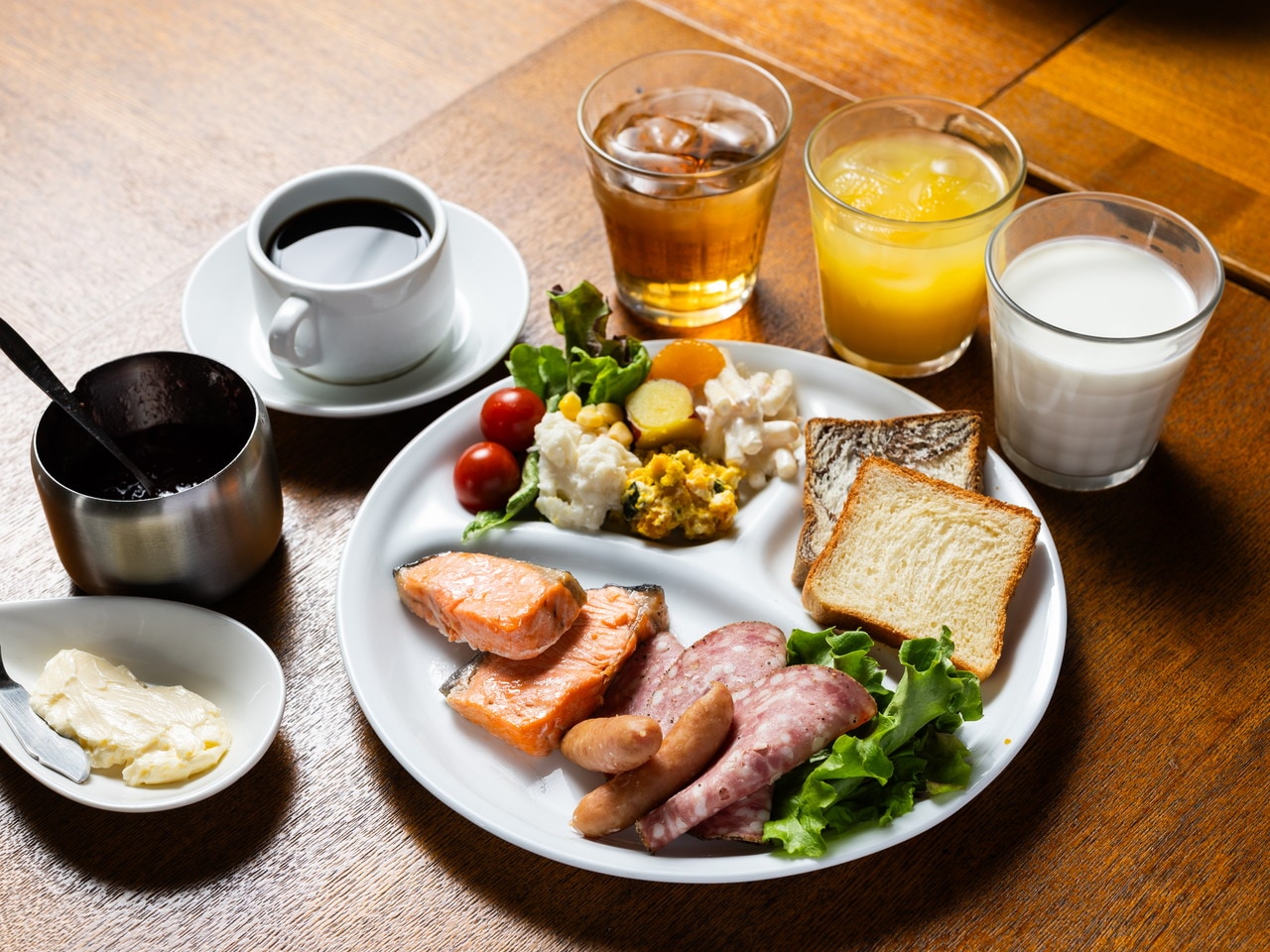 Arrangement example (Western food)