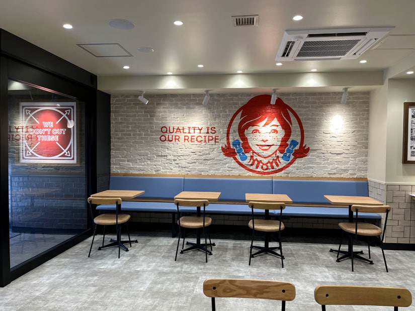 Wendy's First Kitchen opens on the first floor of the hotel