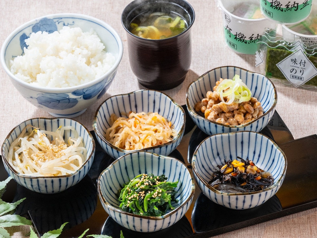 Japanese food also available