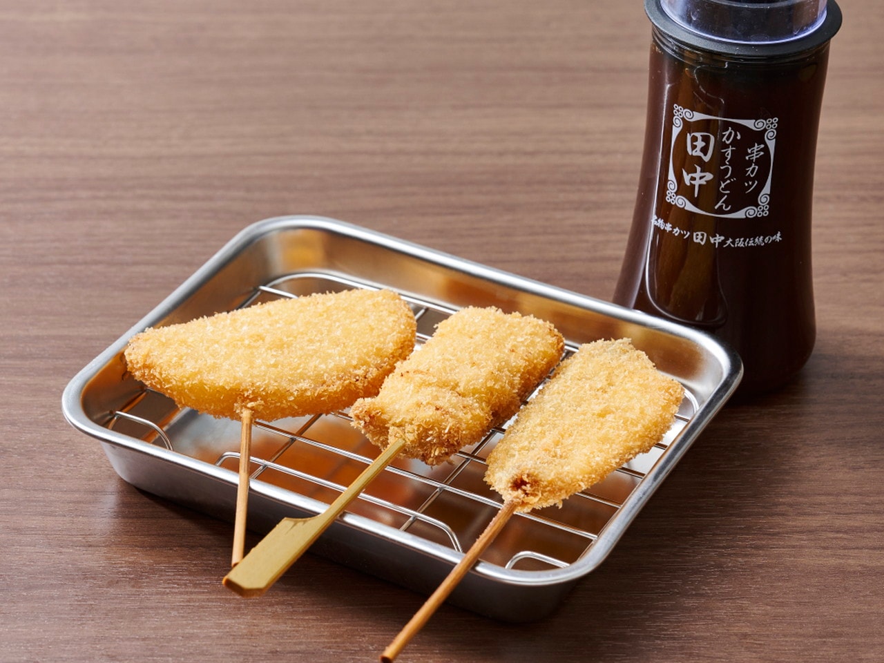 3 kinds of Kushikatsu