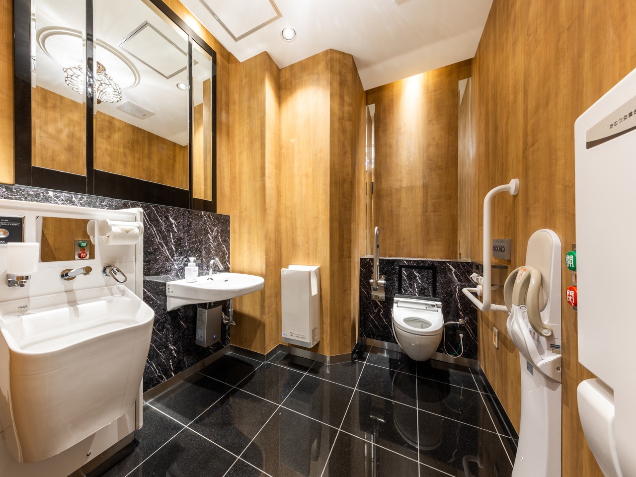 First floor public restroom