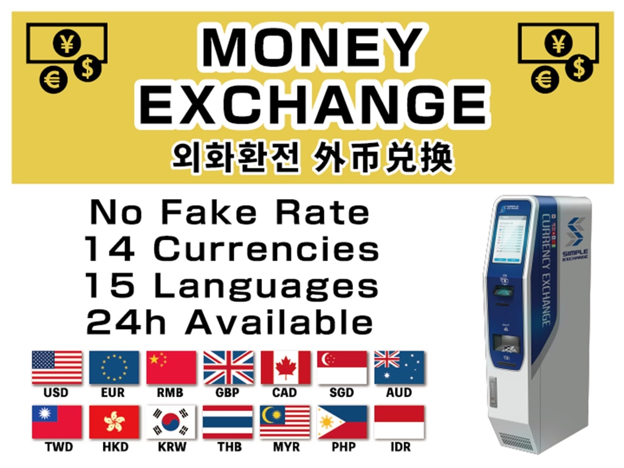Foreign Currency Exchange Machine