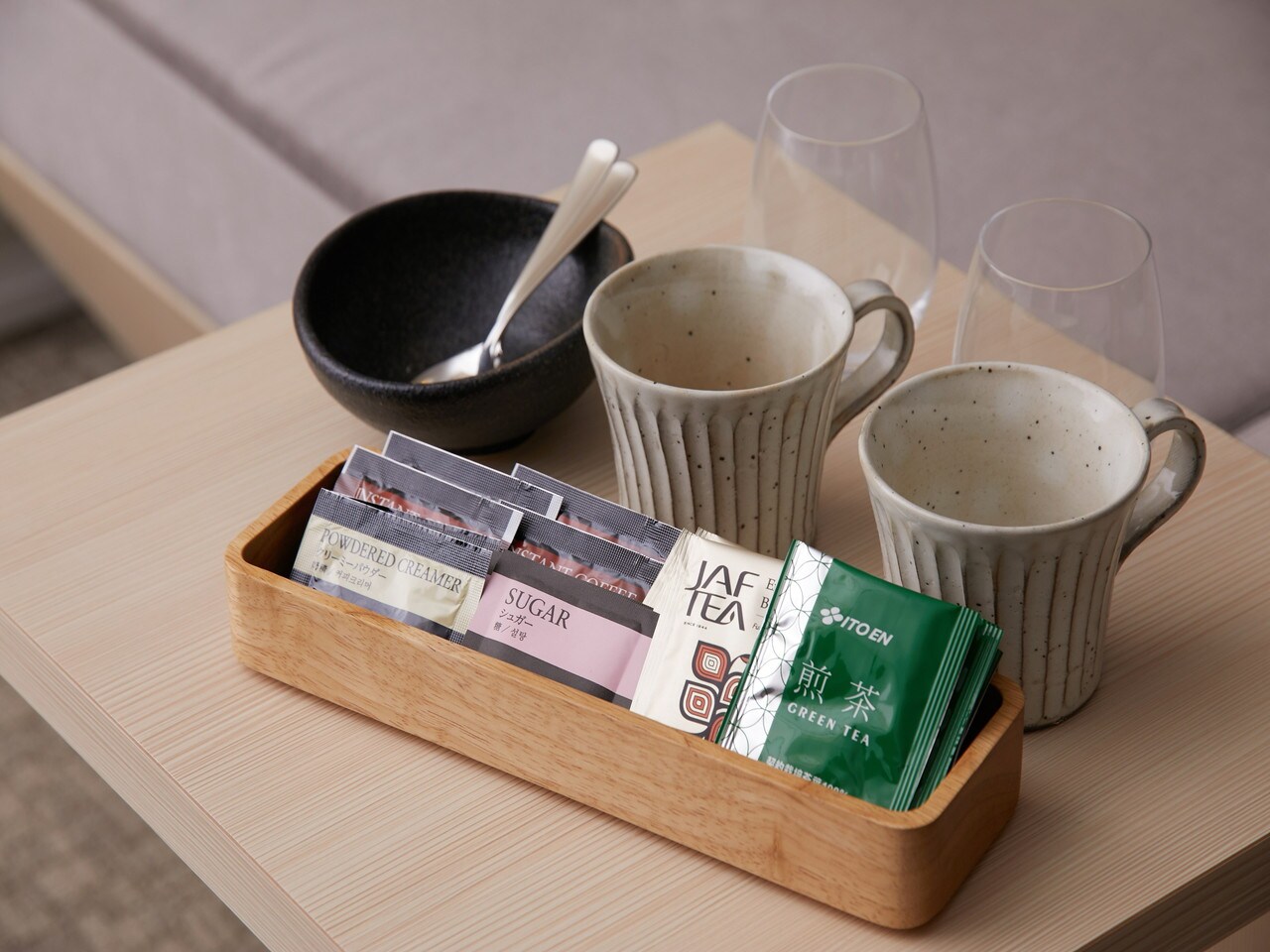 Welcome drink in your room