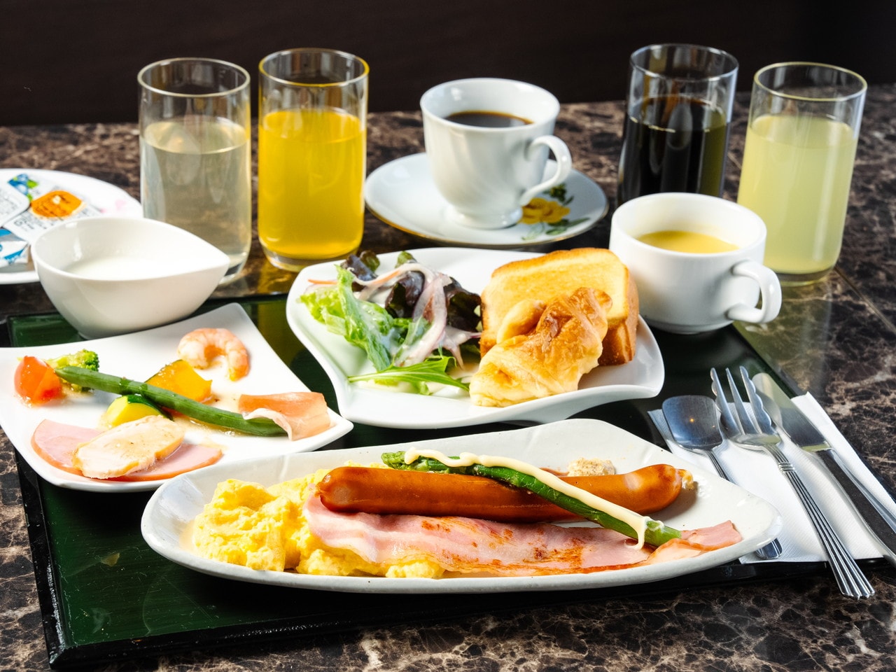 Example Menu of Western-set Meal