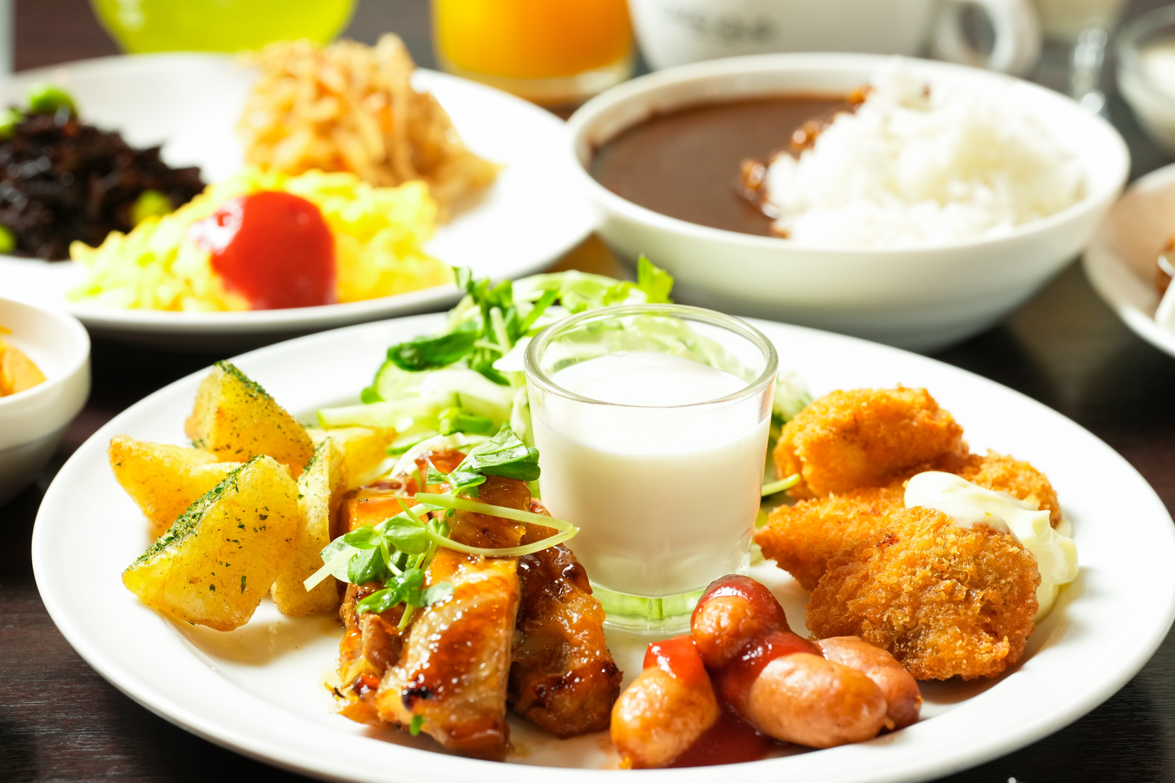 The morning petit buffet