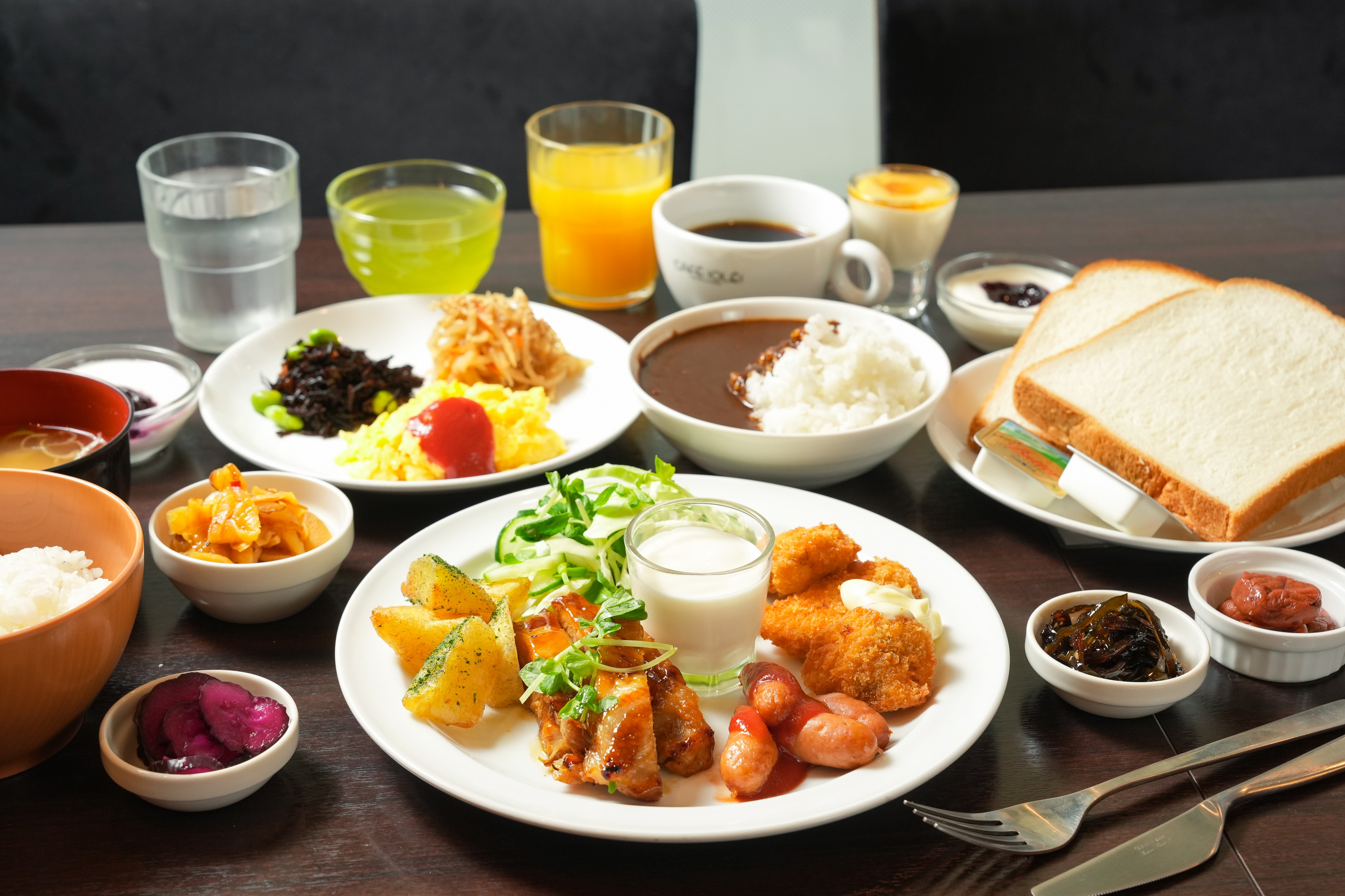 Breakfast drink corner