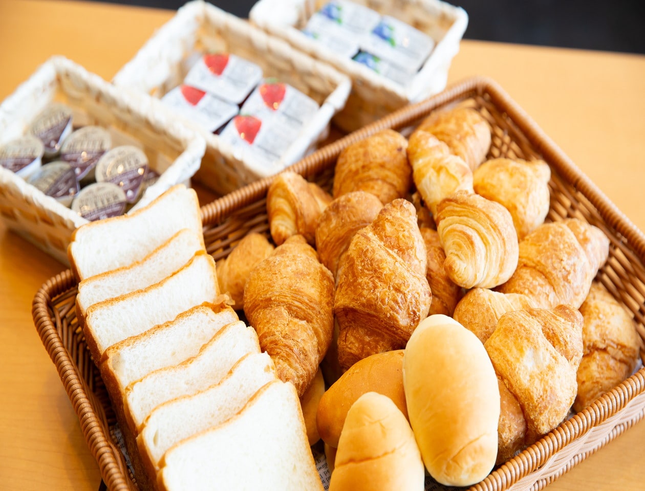Freshly baked bread from Shinchodo in Kobe