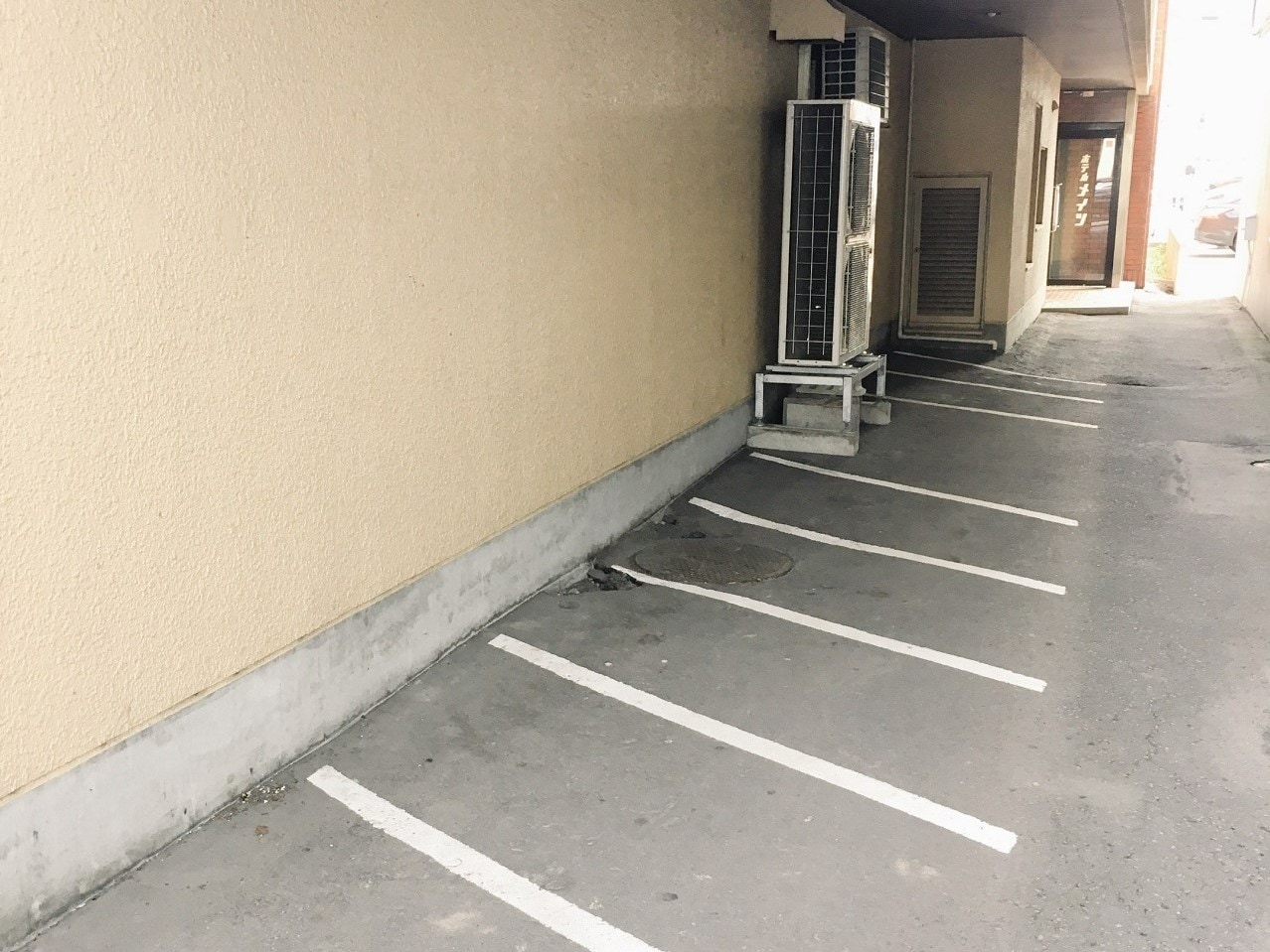 Parking area for bicycles