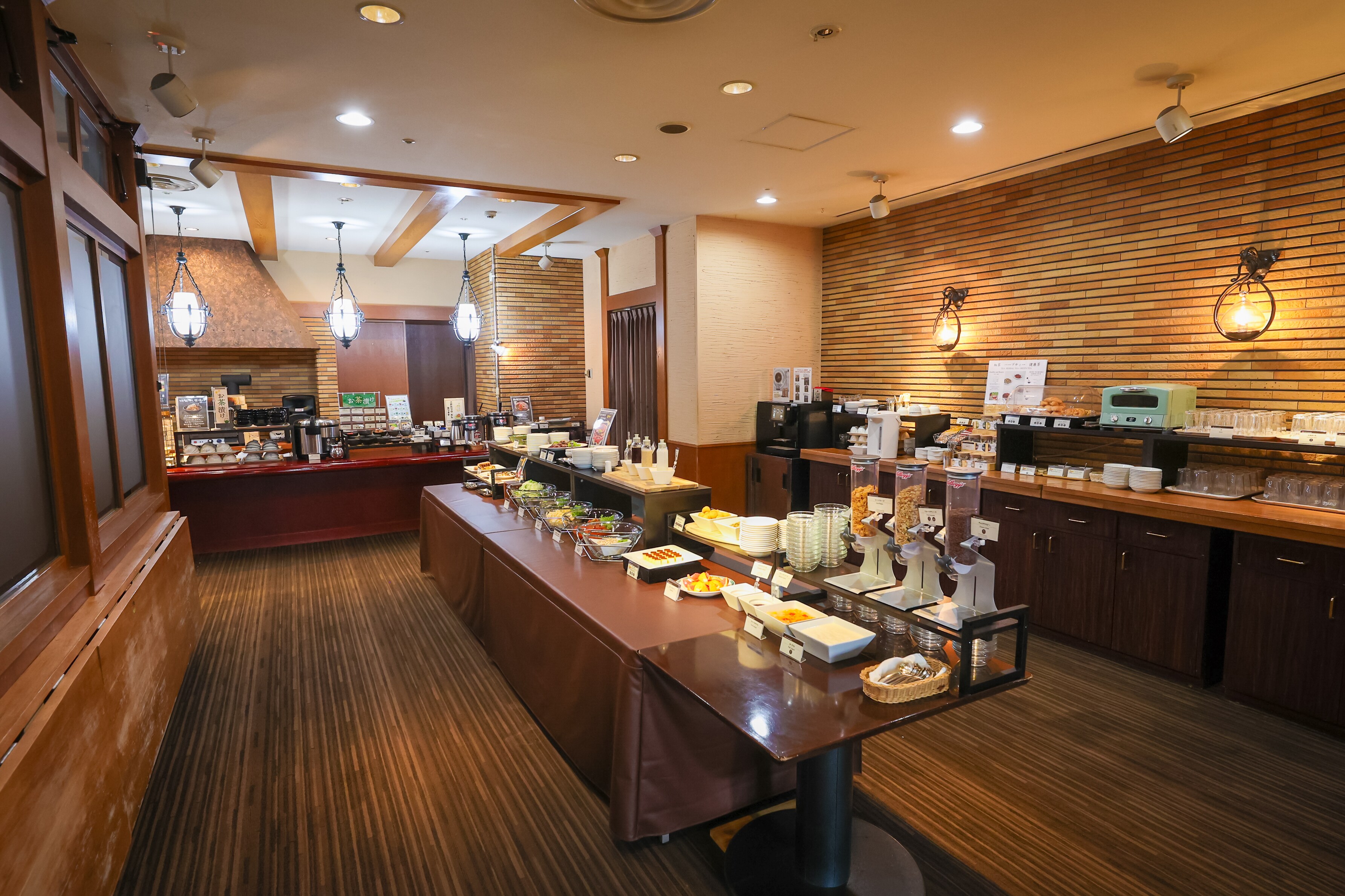 Breakfast in the venue