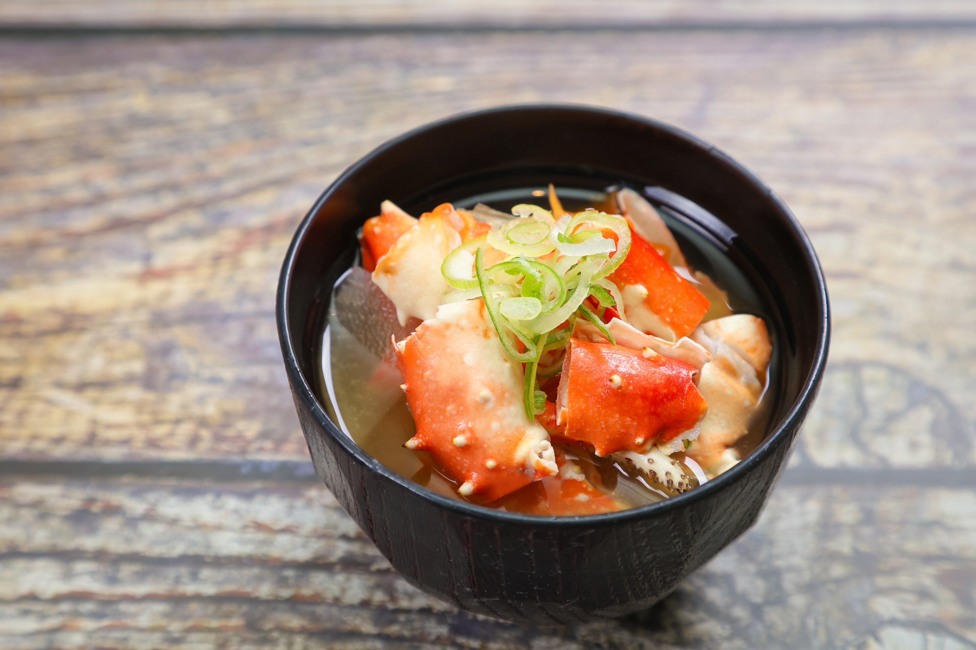 A lot of crabs in the gun soup.