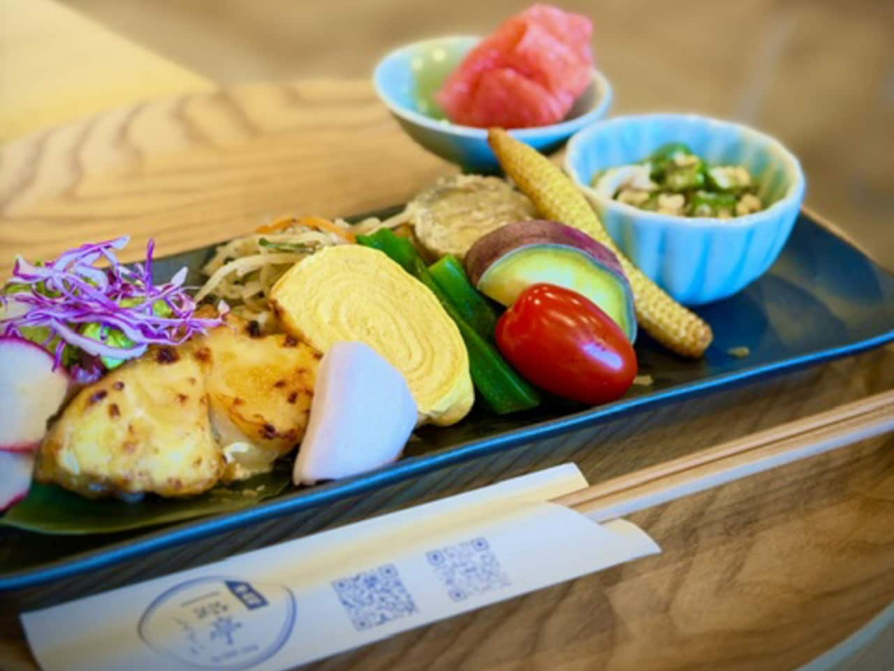 Japanese-style plate